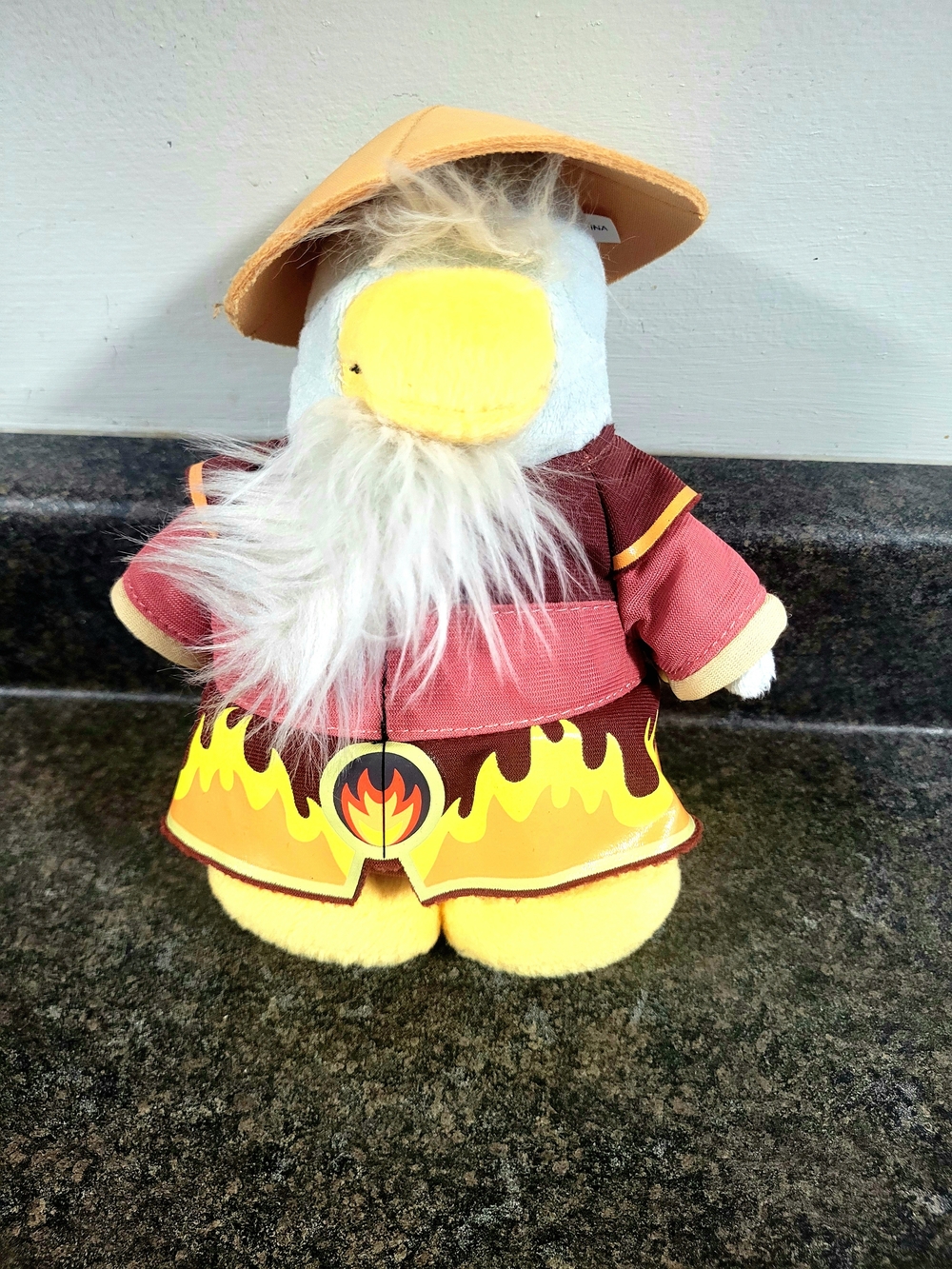 Disney Club Penguin Fire Sensei Plush Series II